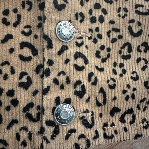 NWT!! Girl's Cat & Jack Leopard Print Skirt- Black/Brown, XL (14/16), Stretch - Picture 5 of 9